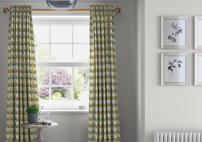 Cluck Cluck, Capri - Made to Measure Curtains - Image 3